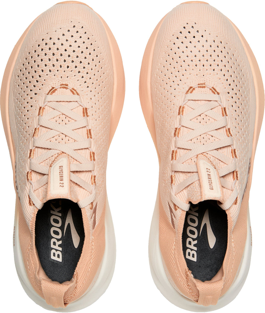 Brooks Women's Glycerin StealthFit 22 Running Shoes - Orange