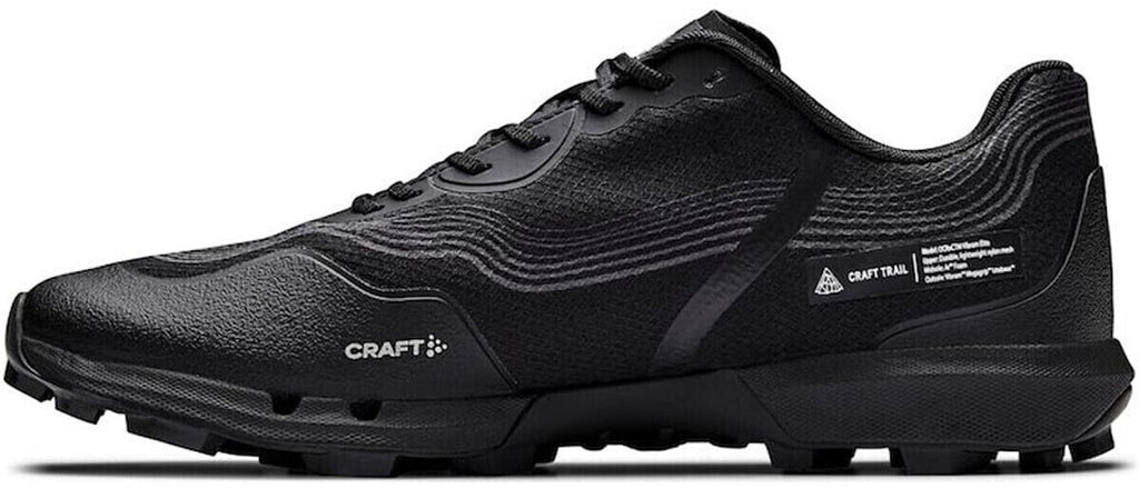 Craft Men's OCRxCTM Vibram Elite Trail Running Shoes - Black