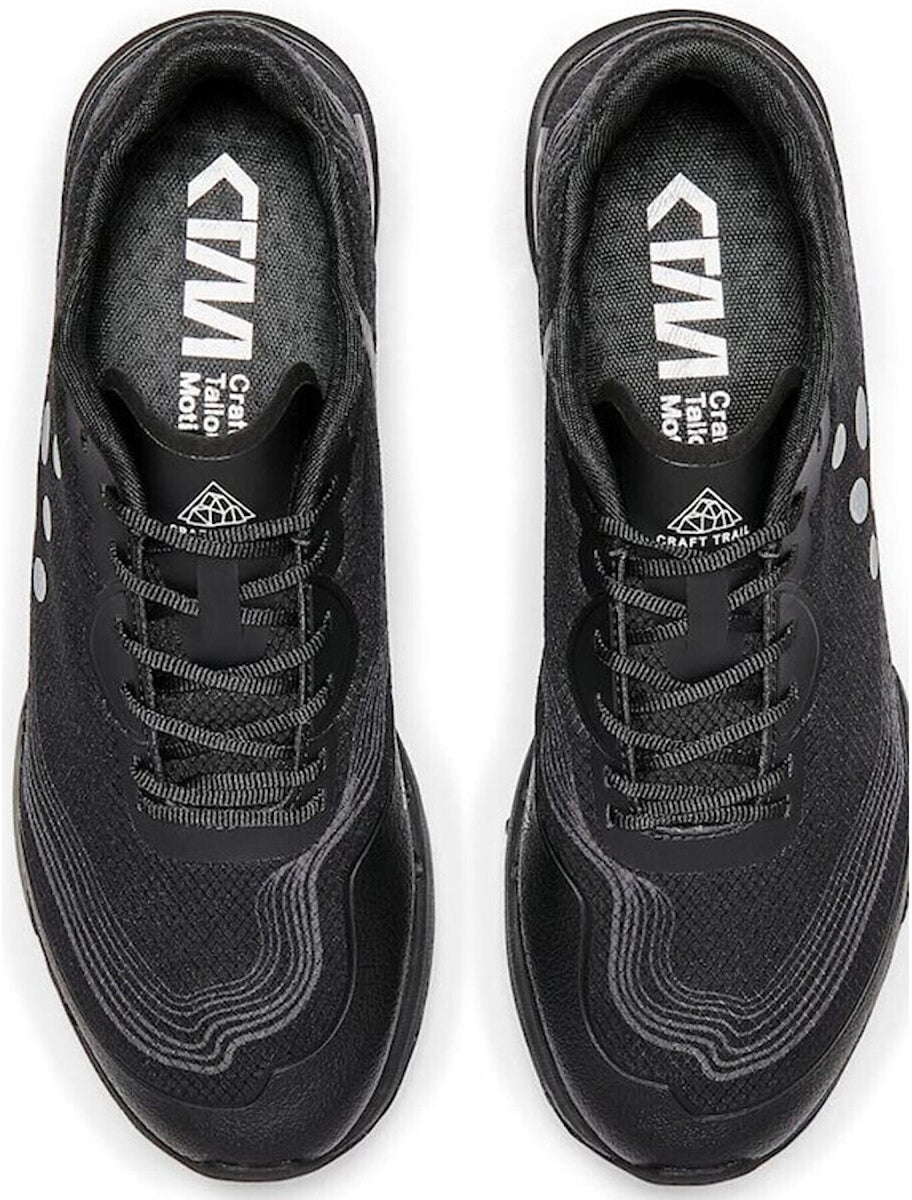 Craft Men's OCRxCTM Vibram Elite Trail Running Shoes - Black