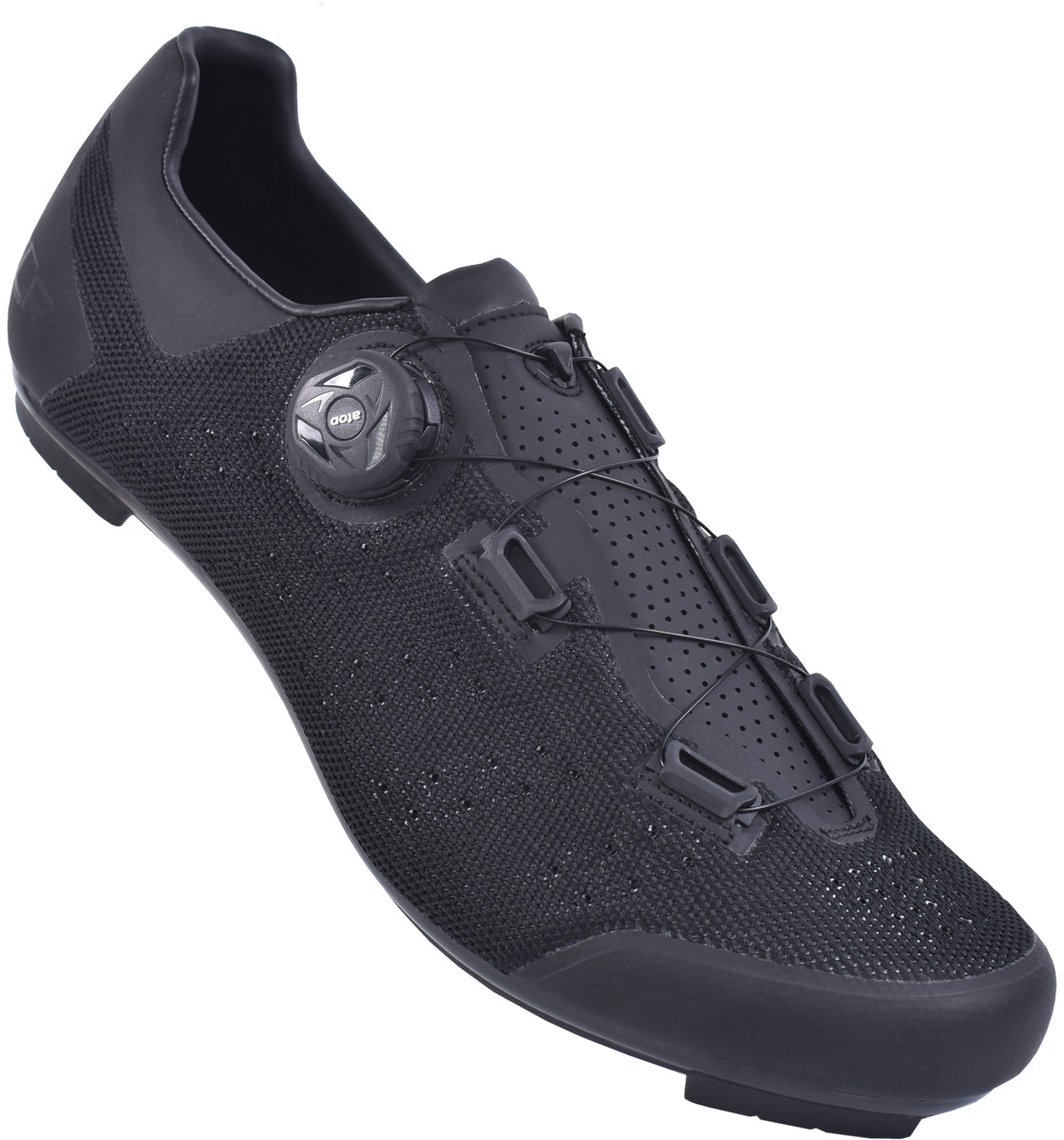 FLR Men's F-11 XD-Knit Pro Road Cycling Shoes - Black