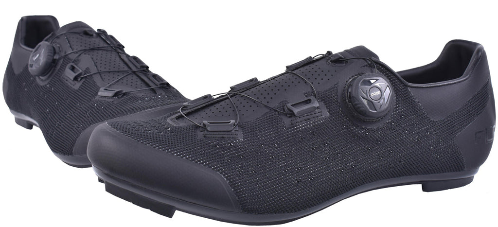 FLR Men's F-11 XD-Knit Pro Road Cycling Shoes - Black