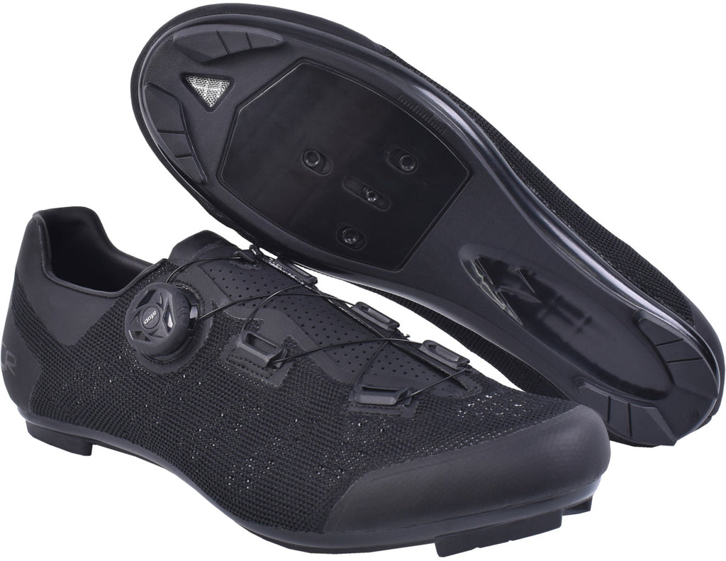 FLR Men's F-11 XD-Knit Pro Road Cycling Shoes - Black