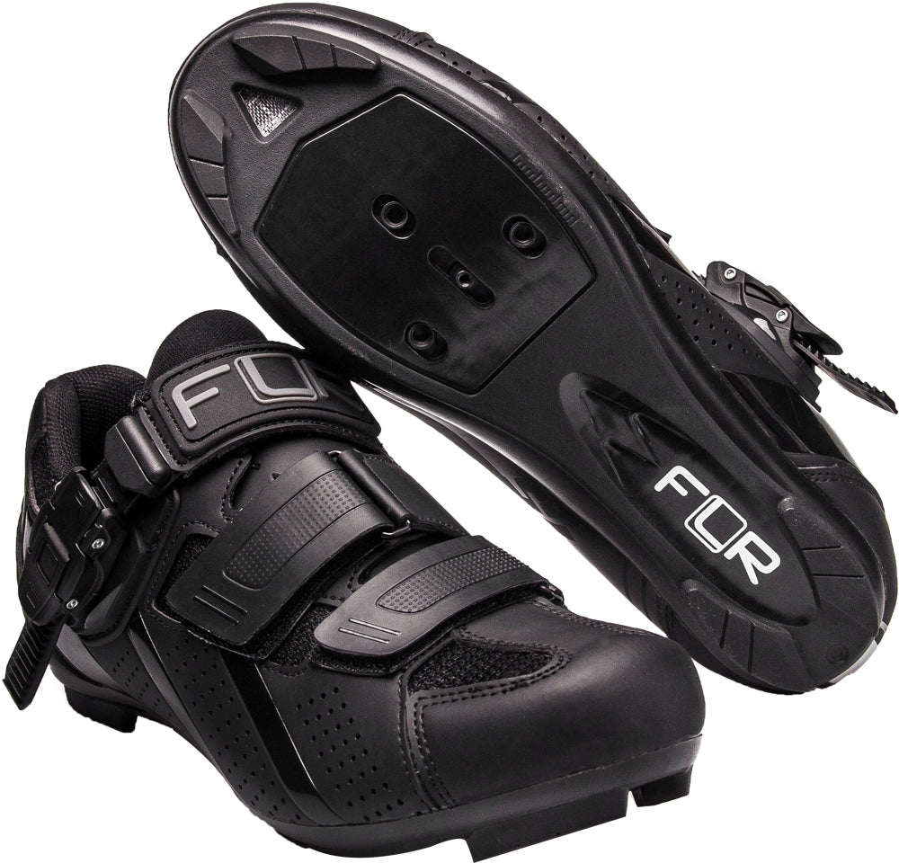 FLR Men's F15.III Road Cycling Shoes - Black