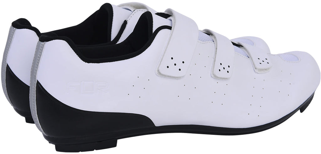 FLR Men's F-37 Road Cycling Shoes - White