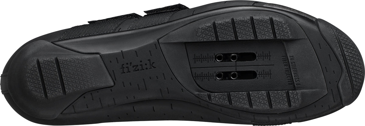 Fizik Men's X4 Terra Powerstrap Road Cycling Shoes - Black