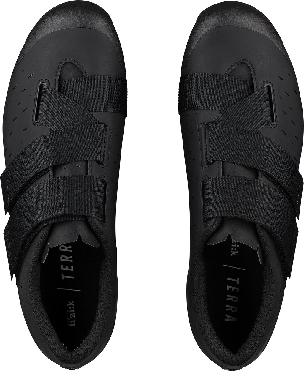 Fizik Men's X4 Terra Powerstrap Road Cycling Shoes - Black