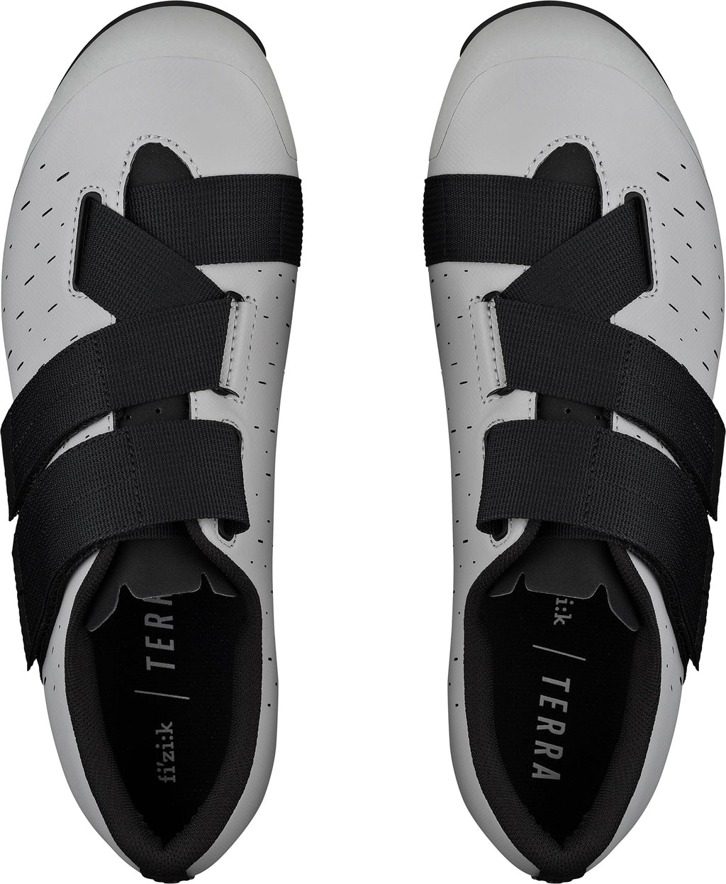 Fizik Men's X4 Terra Powerstrap Road Cycling Shoes - Grey