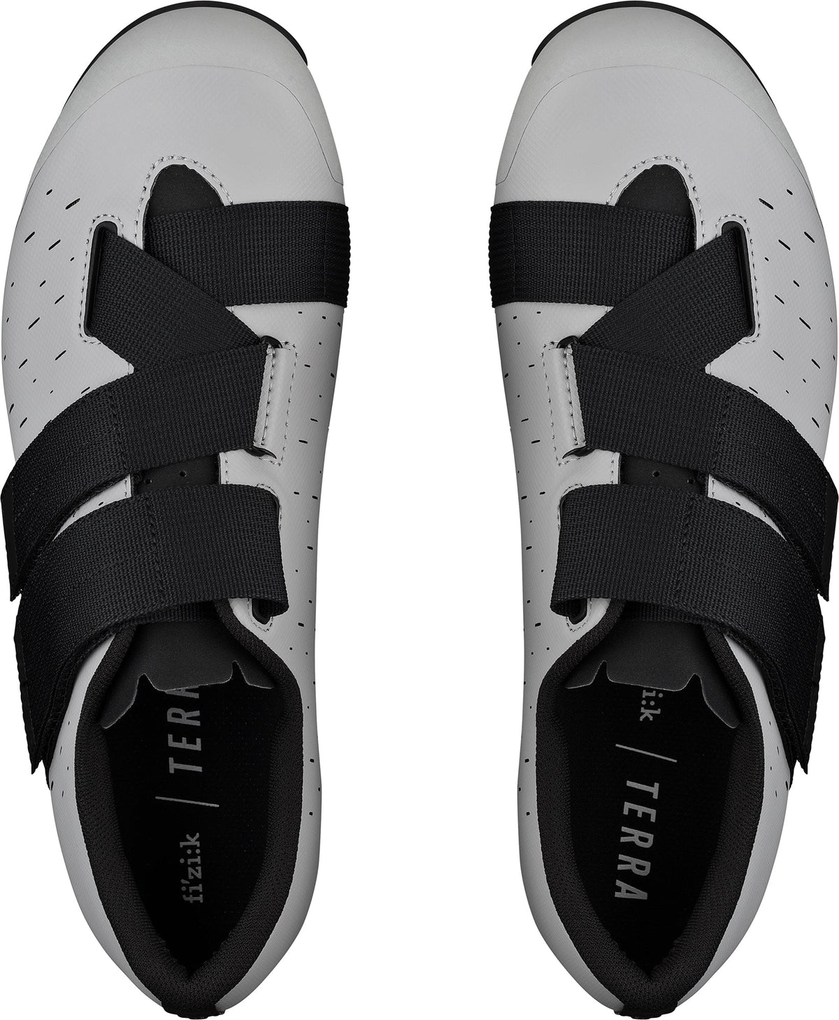 Fizik Men's X4 Terra Powerstrap Road Cycling Shoes - Grey