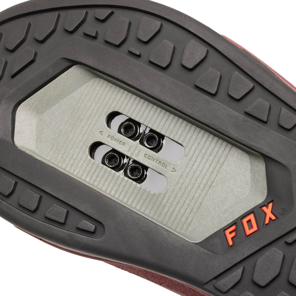Fox Men's Union Clipless MTB Cycling Shoes - Red