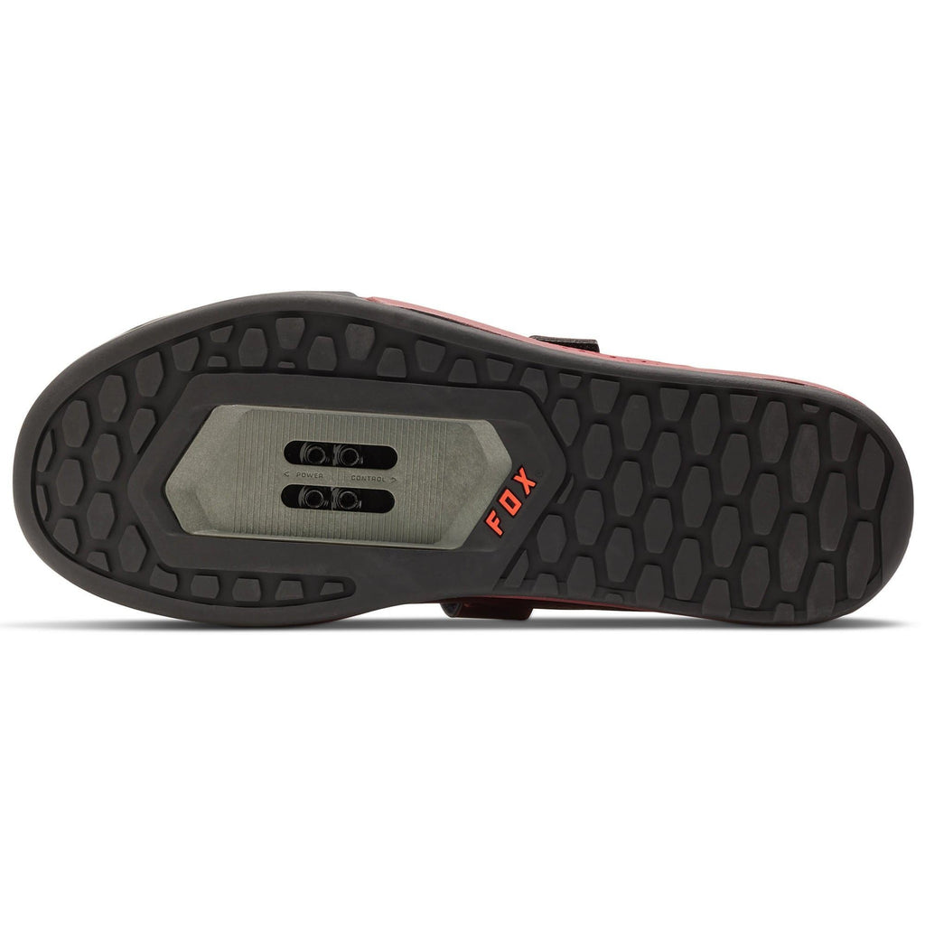 Fox Men's Union Clipless MTB Cycling Shoes - Red