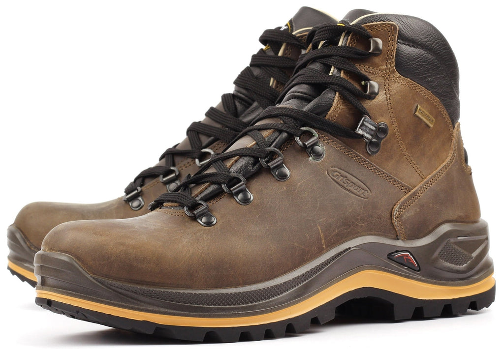 Grisport Men's Aztec Wide Fit Waterproof Walking Boots - Brown