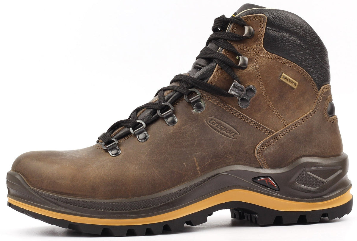 Grisport Men's Aztec Wide Fit Waterproof Walking Boots - Brown