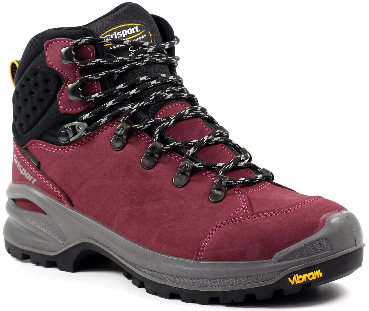 Grisport Women's Lynx Waterproof Walking Boots - Red