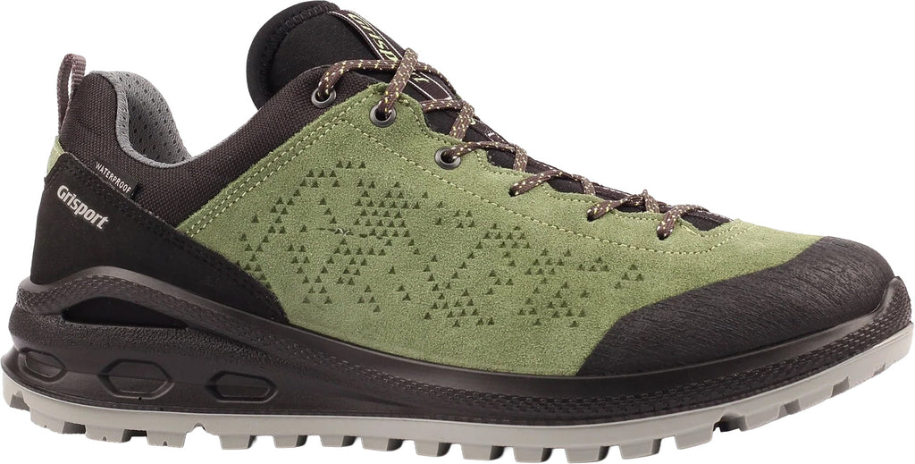 Grisport Men's Phoenix Waterproof Walking Shoes - Green