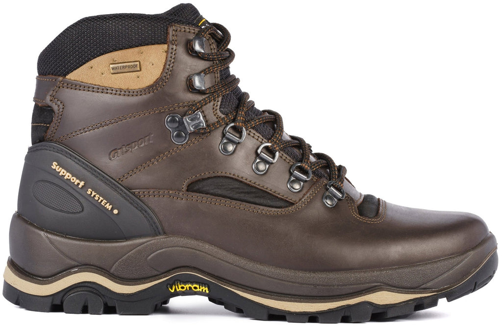 Grisport Men's Quatro Waterproof Walking Boots - Brown