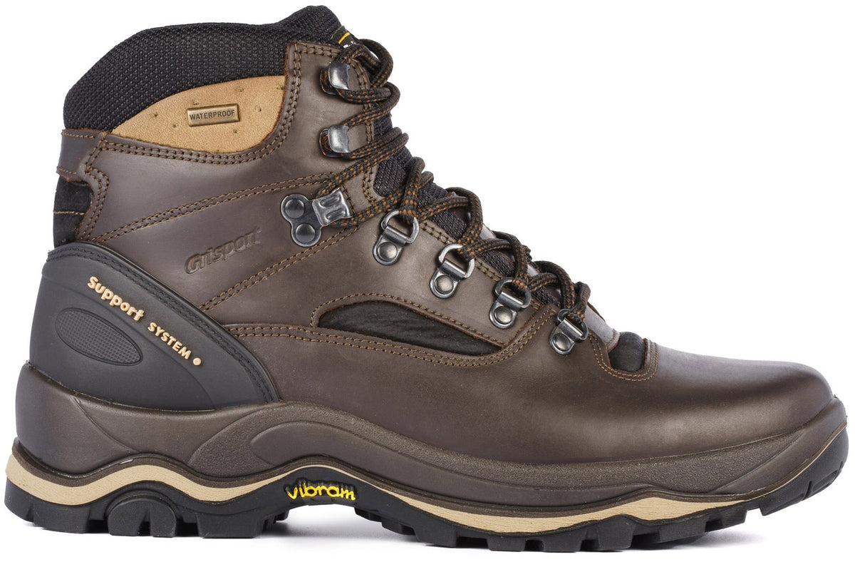 Grisport Men's Quatro Waterproof Walking Boots - Brown