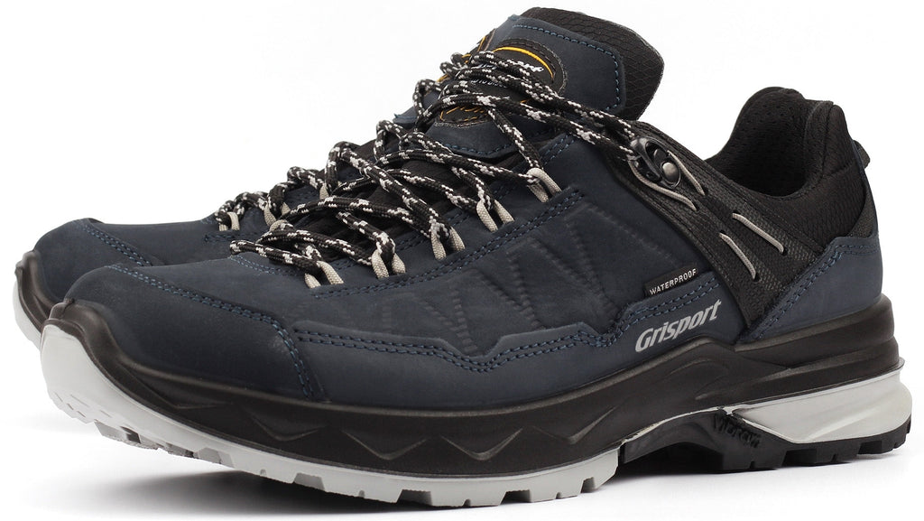Grisport Men's Spur Waterproof Walking Shoes - Blue