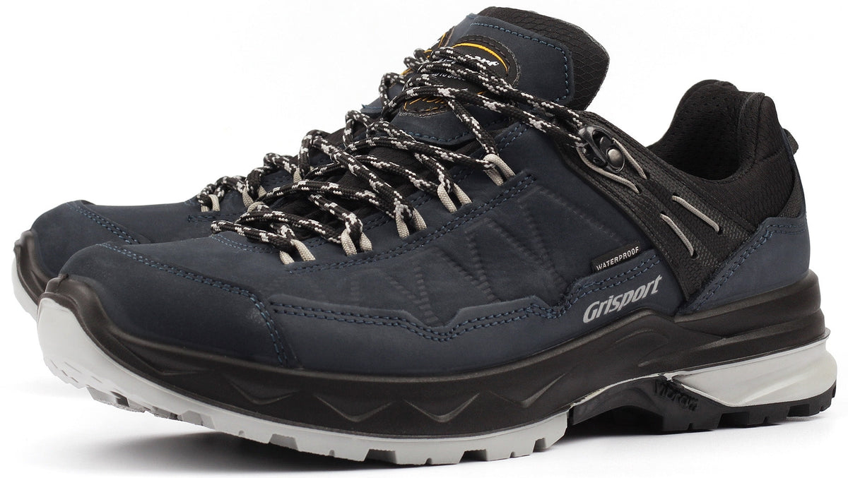 Grisport Men's Spur Waterproof Walking Shoes - Blue