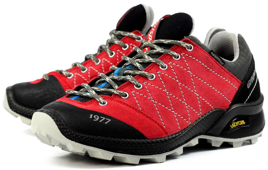 Grisport Women's Treviso Waterproof Walking Shoes - Red