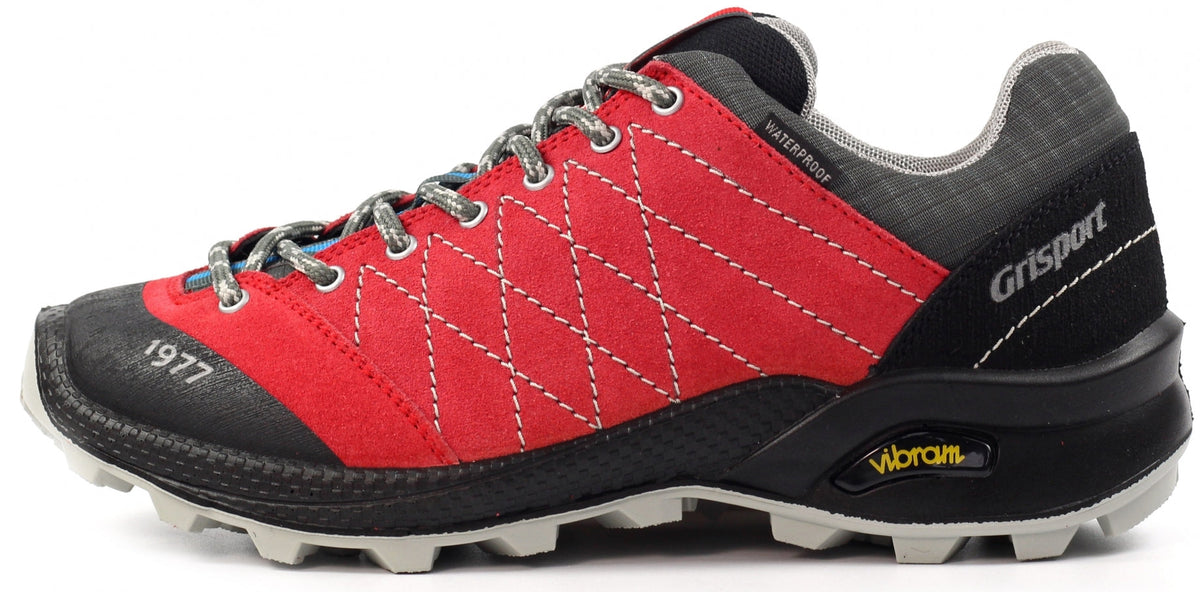 Grisport Women's Treviso Waterproof Walking Shoes - Red