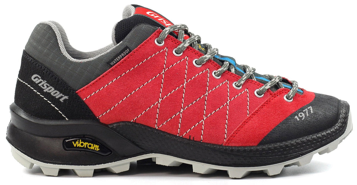 Grisport Women's Treviso Waterproof Walking Shoes - Red