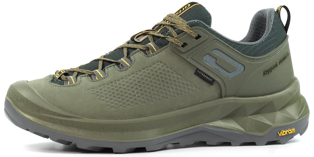 Grisport Men's Vent Waterproof Walking Shoes - Green