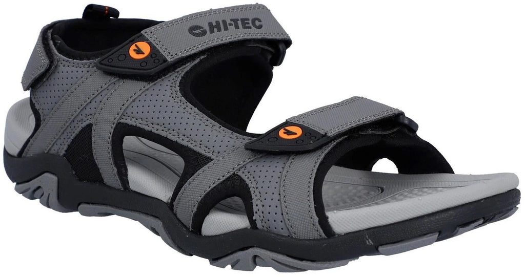 Hi-Tec Men's Crater Walking Sandals - Grey