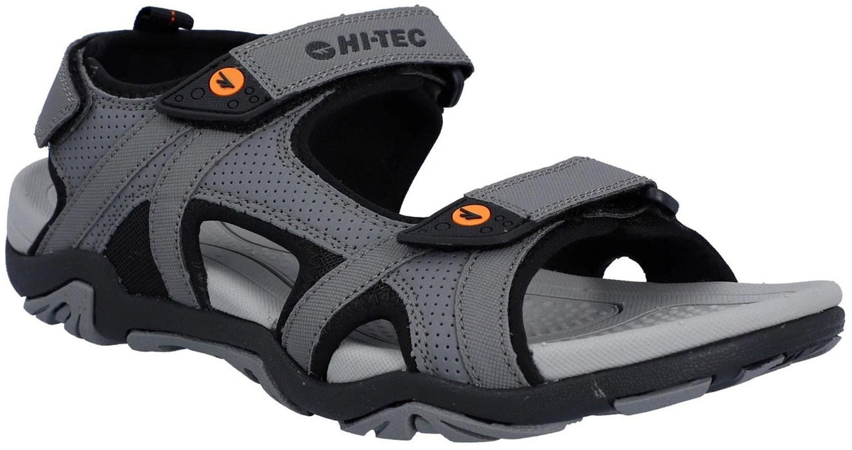 Hi-Tec Men's Crater Walking Sandals - Grey