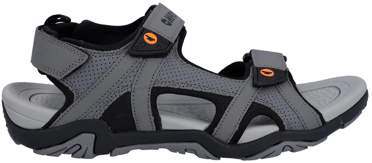 Hi-Tec Men's Crater Walking Sandals - Grey