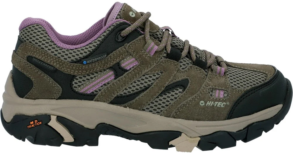 Hi-Tec Women's Apex Lite Waterproof Walking Shoes - Green