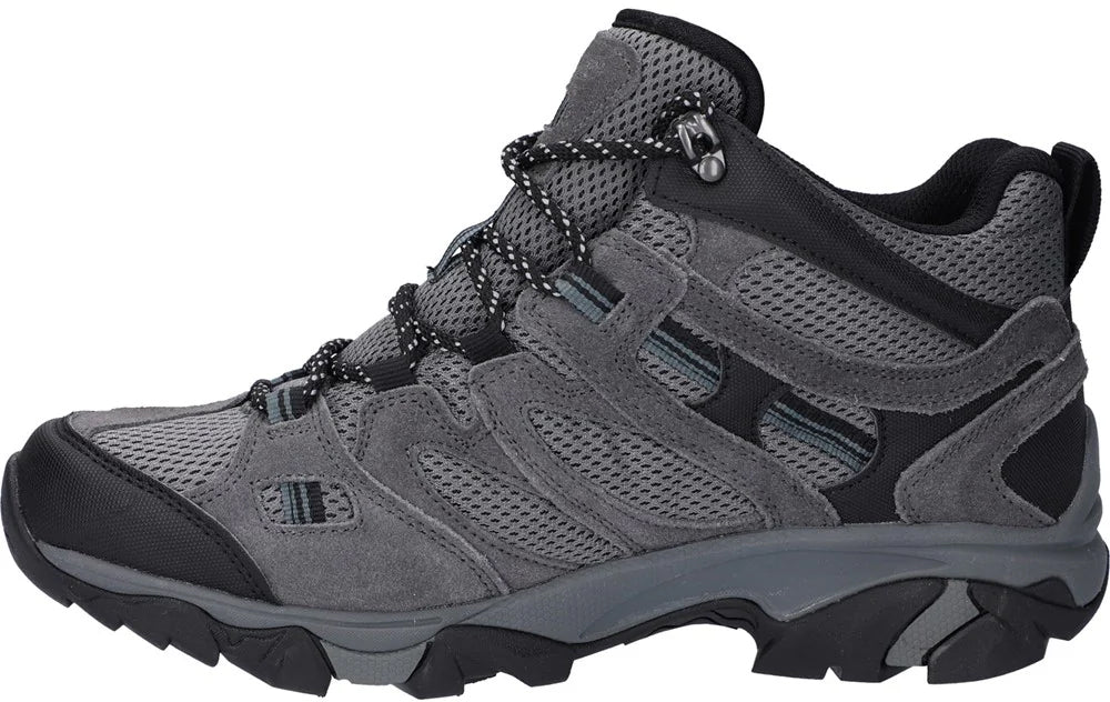 Hi-Tec Men's Apex Lite Mid Waterproof Walking Boots - Grey