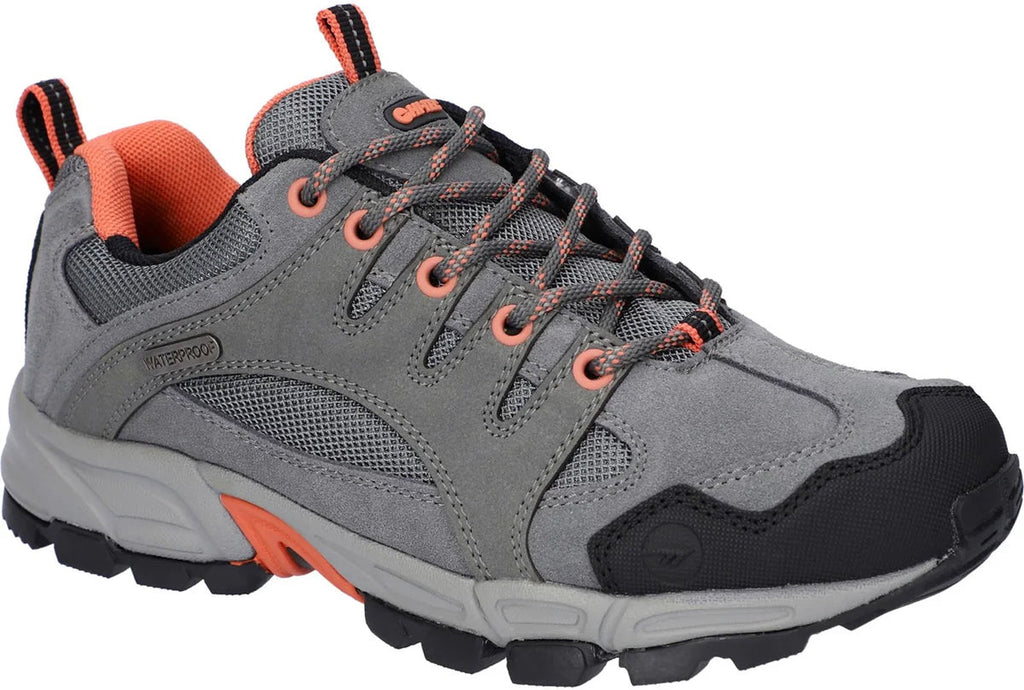 Hi-Tec Women's Auckland Lite Waterproof Walking Shoes - Grey