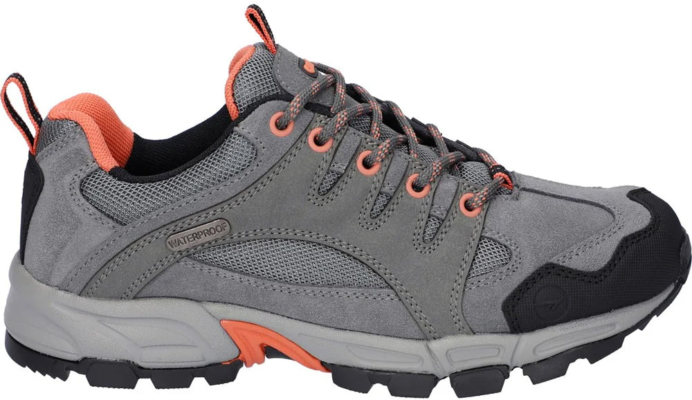 Hi-Tec Women's Auckland Lite Waterproof Walking Shoes - Grey