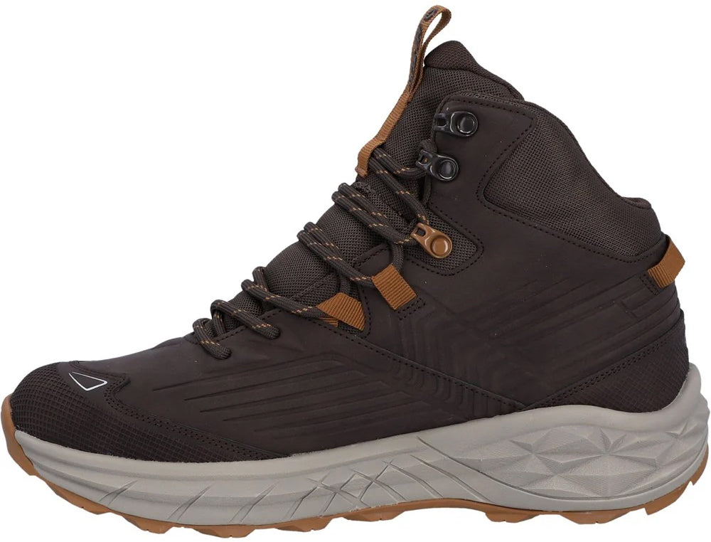 Hi-Tec Men's Fuse Trek Mid Waterproof Walking Boots - Brown
