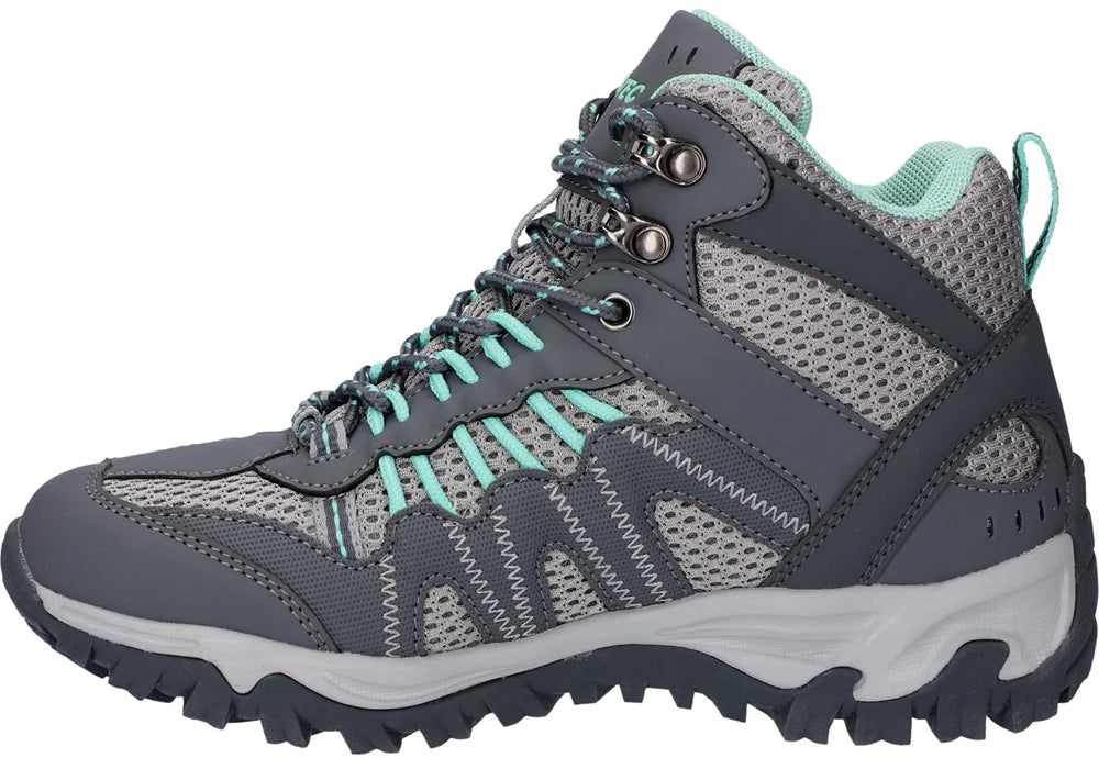 Hi-Tec Women's Jaguar Mid Waterproof Walking Boots - Grey