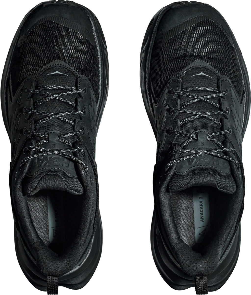 Hoka Men's Anacapa 2 Low GORE-TEX Walking Shoes - Black