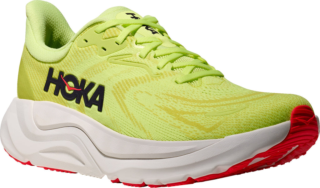 Hoka Men's Arahi 8 Wide Fit Running Shoes - Yellow