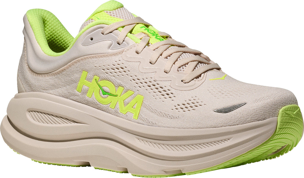 Hoka Men's Bondi 9 Running Shoes - Cream