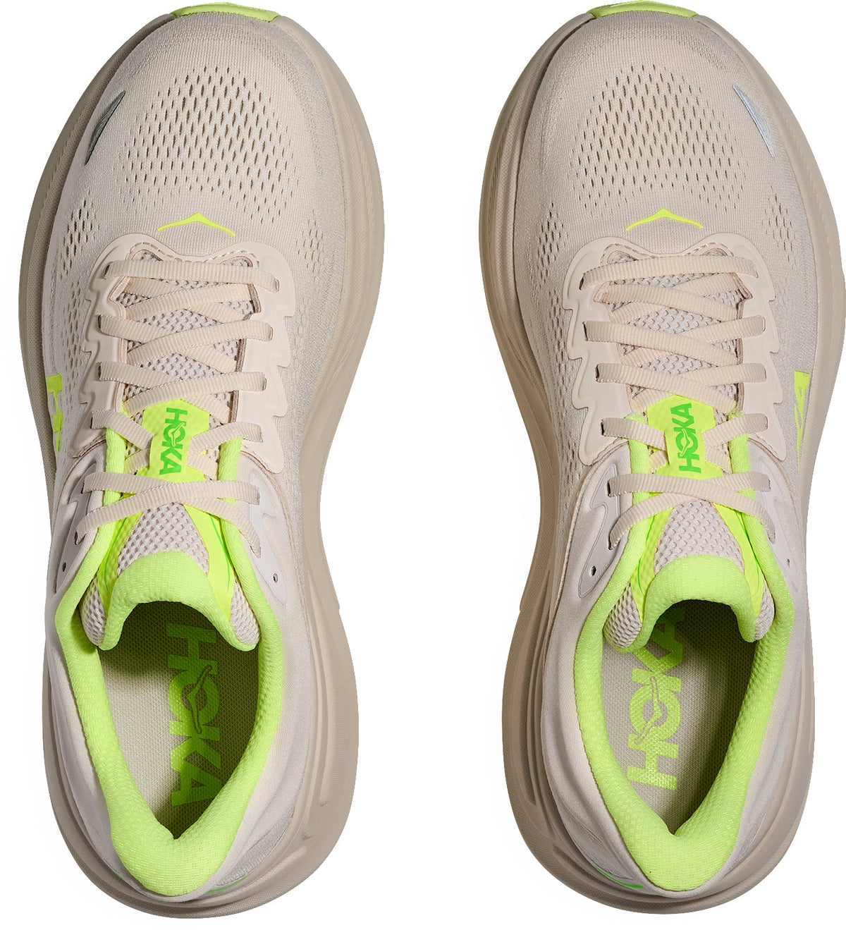 Hoka Men's Bondi 9 Running Shoes - Cream