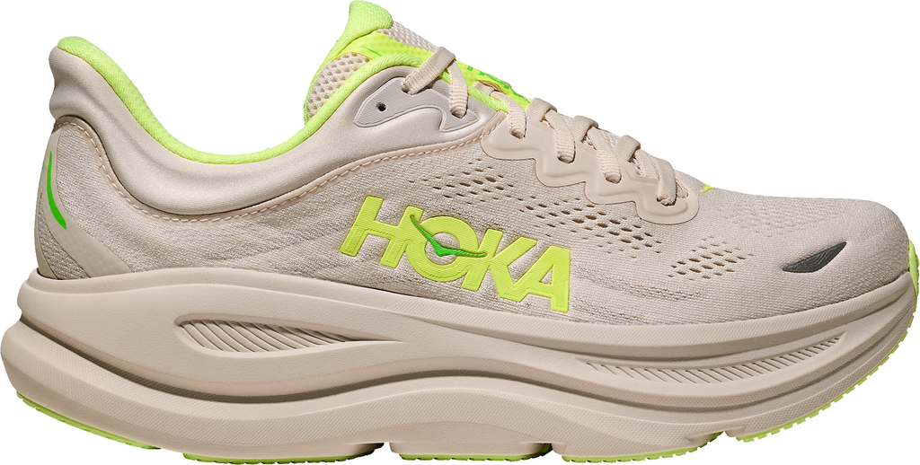 Hoka Men's Bondi 9 Running Shoes - Cream
