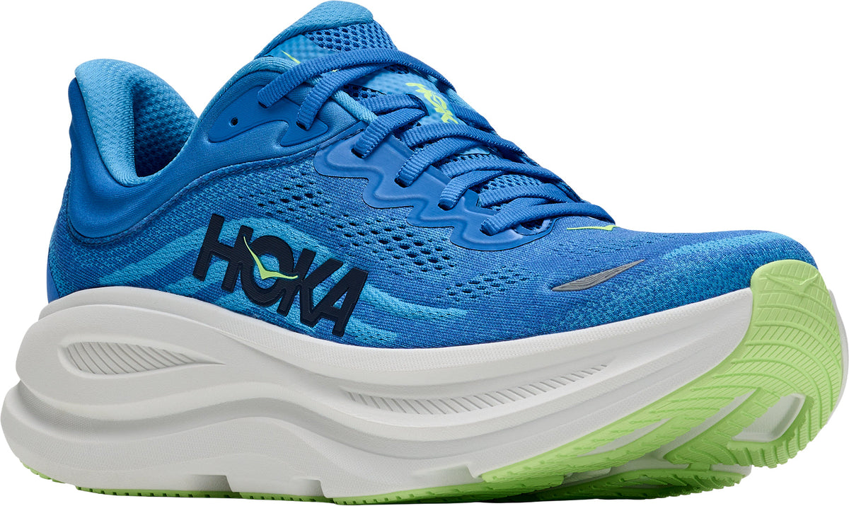 Hoka Men's Bondi 9 Wide Fit Running Shoes - Blue