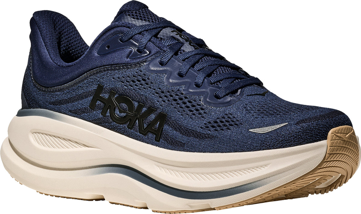 Hoka Men's Bondi 9 Wide Fit Running Shoes - Blue