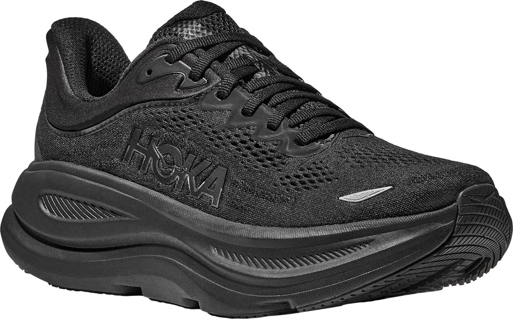 Hoka Women's Bondi 9 Wide Fit Running Shoes - Black