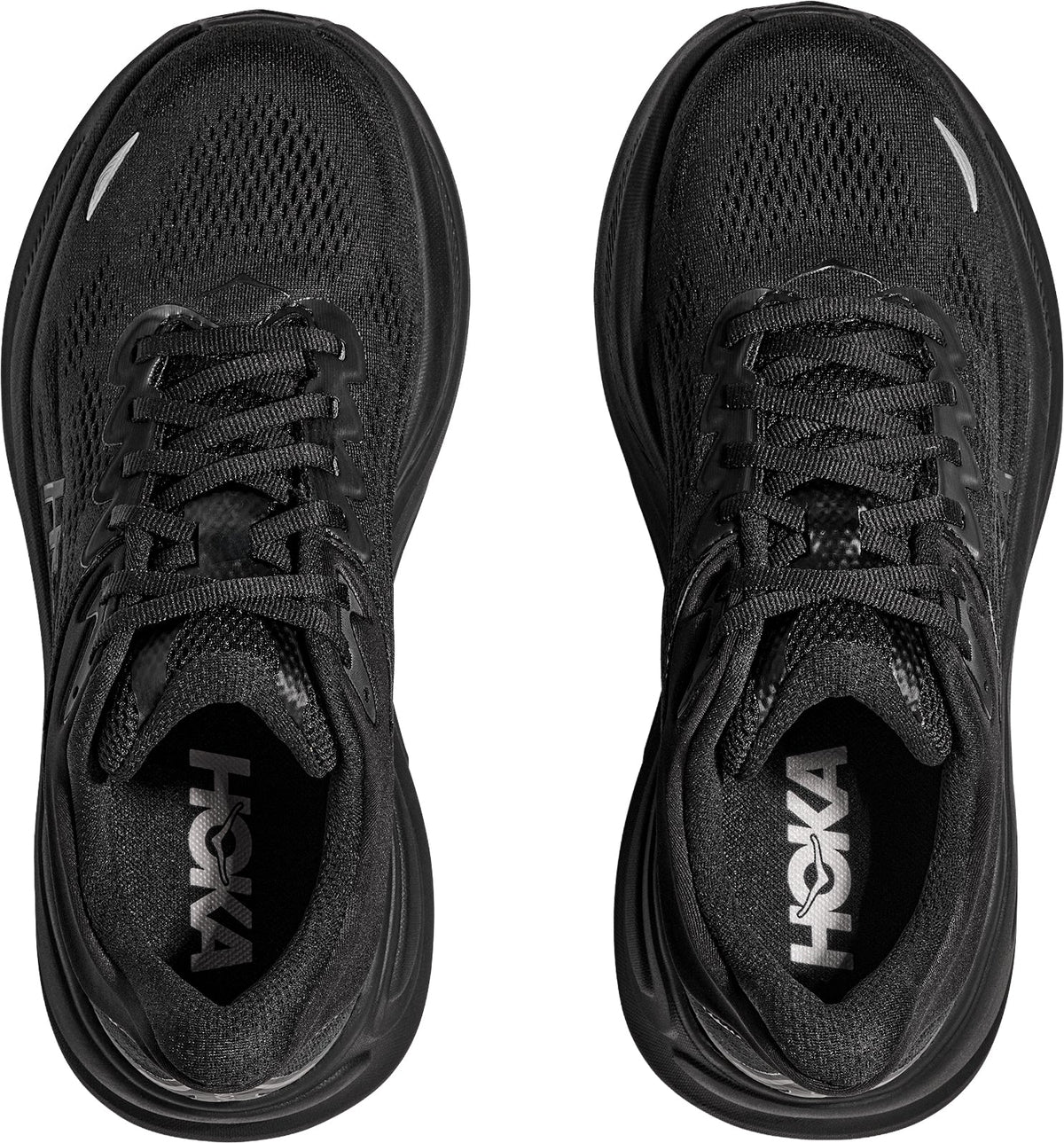 Hoka Women's Bondi 9 Wide Fit Running Shoes - Black
