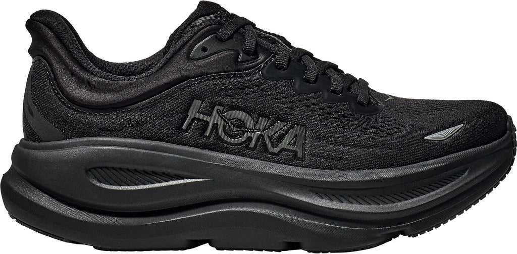 Hoka Women's Bondi 9 Wide Fit Running Shoes - Black
