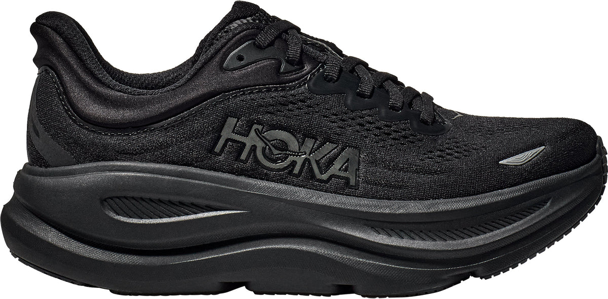 Hoka Women's Bondi 9 Wide Fit Running Shoes - Black