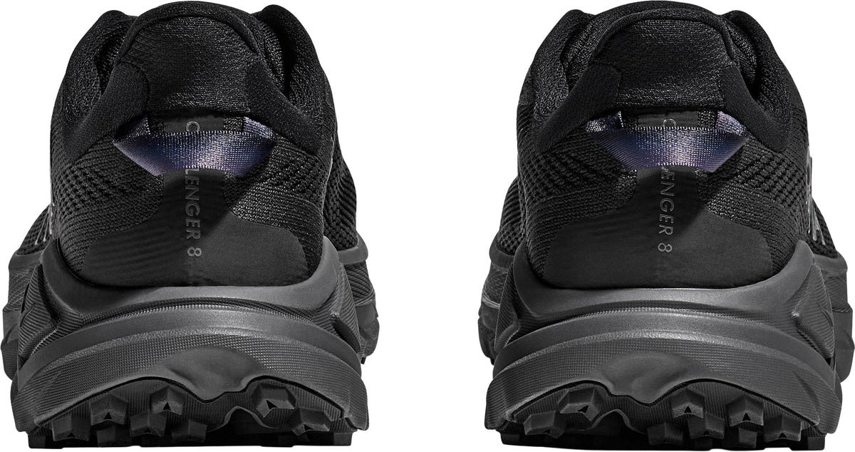 Hoka Men's Challenger 8 Trail Running Shoes - Black
