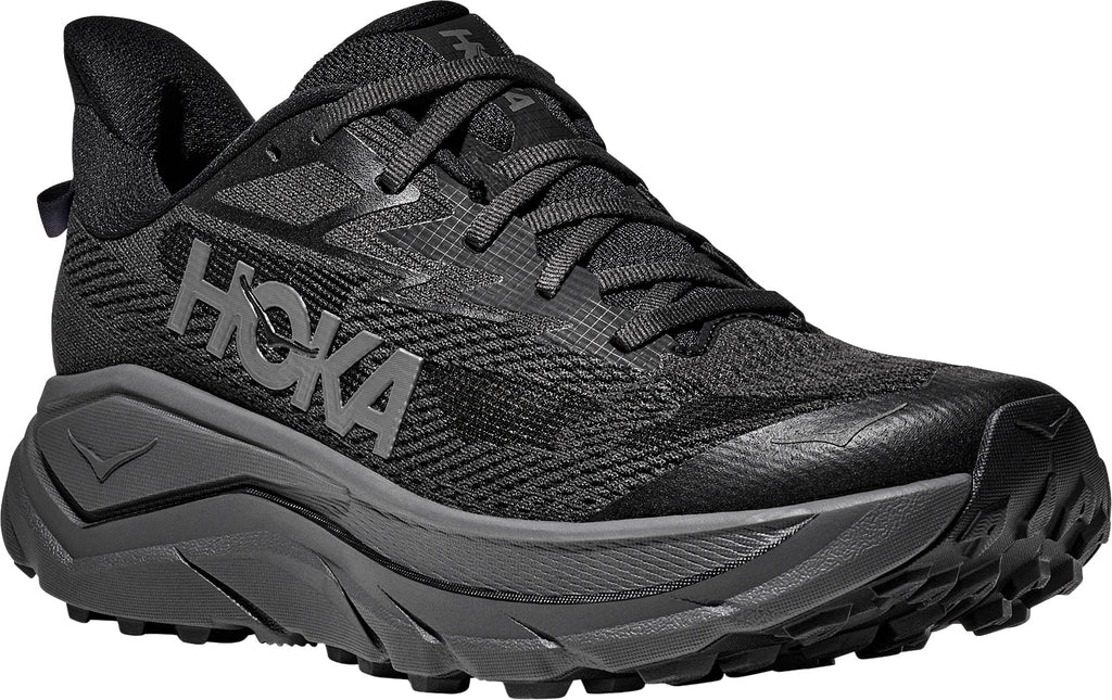 Hoka Men's Challenger 8 Trail Running Shoes - Black