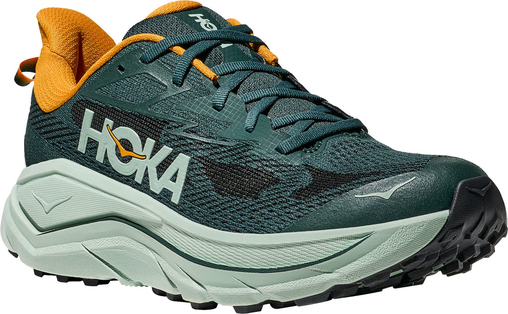 Hoka Men's Challenger 8 Trail Running Shoes - Green