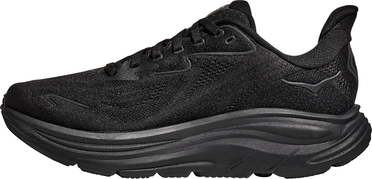 Hoka Men's Clifton 10 Running Shoes - Black